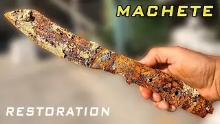 Restoration Rusty Survival Old Machete