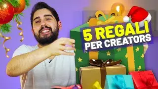 5 Regali di NATALE per Fotografi Videomaker e Content Creator - Arrivano SUBITO!