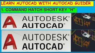 AUTOCAD TUTORIAL HATCH COMMAND NEW