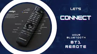 SETTING UP THE FORMULER BT1 VOICE REMOTE CONTROL