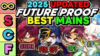 UPDATED MapleStory BEST MAINS Tier List Stargazer 2025 with 