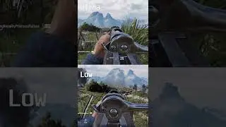 Isonzo: Low vs Ultra Settings #shorts #isonzo