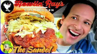 Howlin' Ray's® CHICKEN SANDWICH | THE SANDO Review 🐺🐔🥪 | Peep THIS Out! 🕵️‍♂️