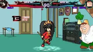 mugen-Ashley (me) vs Peter Griffin