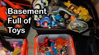 Basement Full of Toys - Estate Sale Hunting!