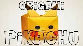 Origami Pikachu - Как сделать Пикачу [Оригами]