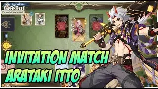 How to Beat Arataki Itto at TCG (Invitation Match) - Genshin Impact