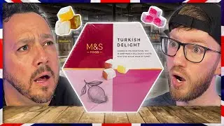 Americans Try Rose & Lemon Turkish Delight FIRST TIME!