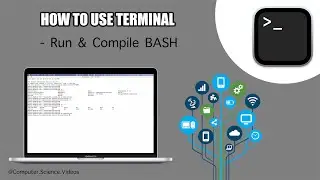 How to RUN & COMPILE BASH Scripts From the Terminal Command Prompt On a Mac - Basic Tutorial | New