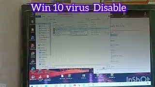 win 10 virus disable Windows 100%%
