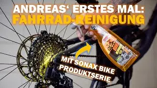 Der Drahtesel wird gewaschen - Andreas' erstes Mal: Fahrrad-Reinigung mit SONAX Bike Produkten