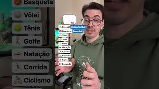 Quantos desses ESPORTES você consegue falar em inglês?