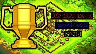 NEW BEST TH10 TROPHY PUSHING BASE 2018 WITH BOMB TOWER [MAX BASE]{TOWN HALL 10}(CLASH OF CLAN)2018