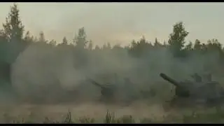 Red Army Artillery Strike