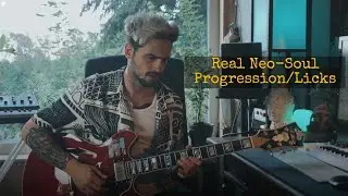 Professional Neo-Soul Guitar Chord Progression/Licks/Inversions [TABS]
