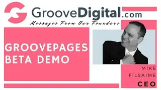 GroovePages Beta Demo (Full Software Walkthrough By Mike Filsaime)