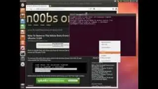 How To Remove The White Dots From Login Screen On Ubuntu 12.04