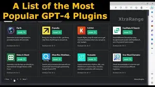Most Popular GPT-4 Plugins and List of All GPT-4 Plugins