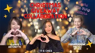 CHRISTMAS GIVEAWAY | HOLIDAY TRADITIONS & THINGS I’M THANKFUL FOR | COLLABORATION GIVEAWAY | VLOGMAS