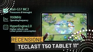 TECLAST T50 Tablet 11 Pollici Android 13 Recensione
