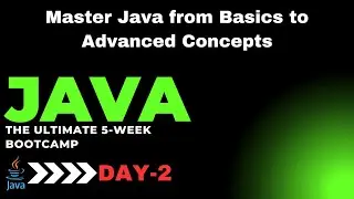 Java Bootcamp: Master Java from Basics to Advanced Concepts in 5 Weeks