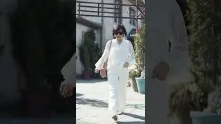 All white outfit 🤍#shorts #chicstyle #whiteoutfit