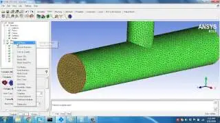 Tjuction CFD tutorial using Fluent - Part II
