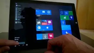 Windows 10 tablet mode splitview and app switching.
