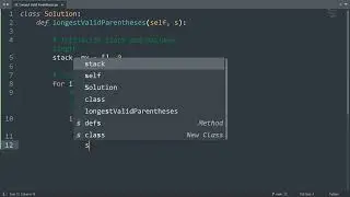 Leetcode 32. Longest Valid Parentheses in Python | Python Leetcode | Python Coding Tutorial | ASMR