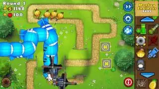 How to finish the btd5 50 blimps