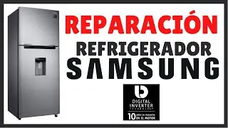 ✅ Reparación de REFRIGERADOR Samsung Digital Inverter carga de Gas R-600a