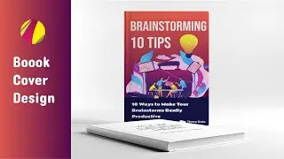 Gravit Designer for beginners. Book cover design in Free app