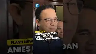 Anies Baswedan Harus Punya Panggung Politik Jika Tak Mau Namanya Tenggelam pada Pilkada 2029