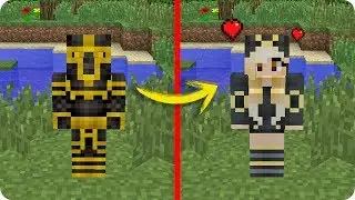MASSI SE CONVIERTE EN CHICA EN MINECRAFT