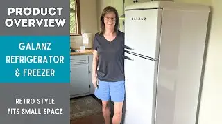 Modern Performance, Vintage Vibes! Galanz 12.0 Cubic Foot Fridge Test