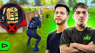 DESAFIO!! PROÍBIDO USAR MOCHILA NA RANQUEADA!! LOUD FREE FIRE