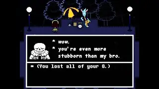 Beating Sans' high score in Genocide and Pacifist - PS!Outertale