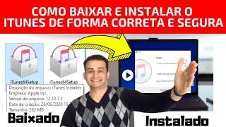 Como BAIXAR e INSTALAR o Itunes de forma correta e segura