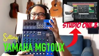 Setting the Yamaha MG10XU Mixer in Studio One 3 as a Multitrack Soundcard