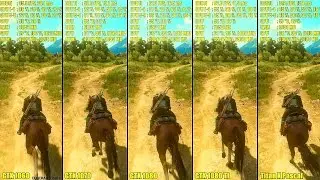 The Witcher 3 GTX 1080 TI Vs Titan X Pascal Vs GTX 1080 Vs GTX 1070 Vs GTX 1060 Comparison