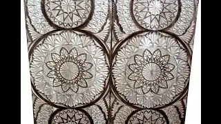 Как сделать нарды. Геометрическая резьба