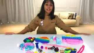 24 FIDGET TOYS DIFERENTES MINHA COLEÇÃO DE FIDGETS TOYS CANAL DA LULU