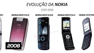 Evolution of Nokia 2006-2008