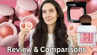 RARE BEAUTY Soft Pinch Luminous Powder Blushes Review & Comparisons to CHANEL & HAUS LABS