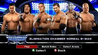 WWE SmackDown vs. Raw 2008 | Elimination Chamber