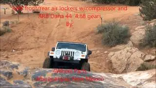 The Leep Jeep with 4 88s and ARB Lockers