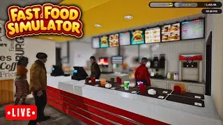 ❤️Live | Fast Food Simulator.. What could go wrong?