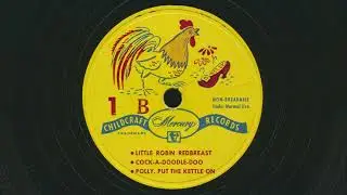 1955 CHILDCRAFT RECORDS Old Mother Goose - 78 RPM Record