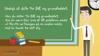 Ordstilling: to BE og grundleddet