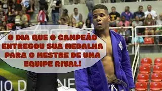 O DIA QUE O CAMPEÃO ENTREGOU SUA MEDALHA PARA O MESTRE DE UMA EQUIPE RIVAL!